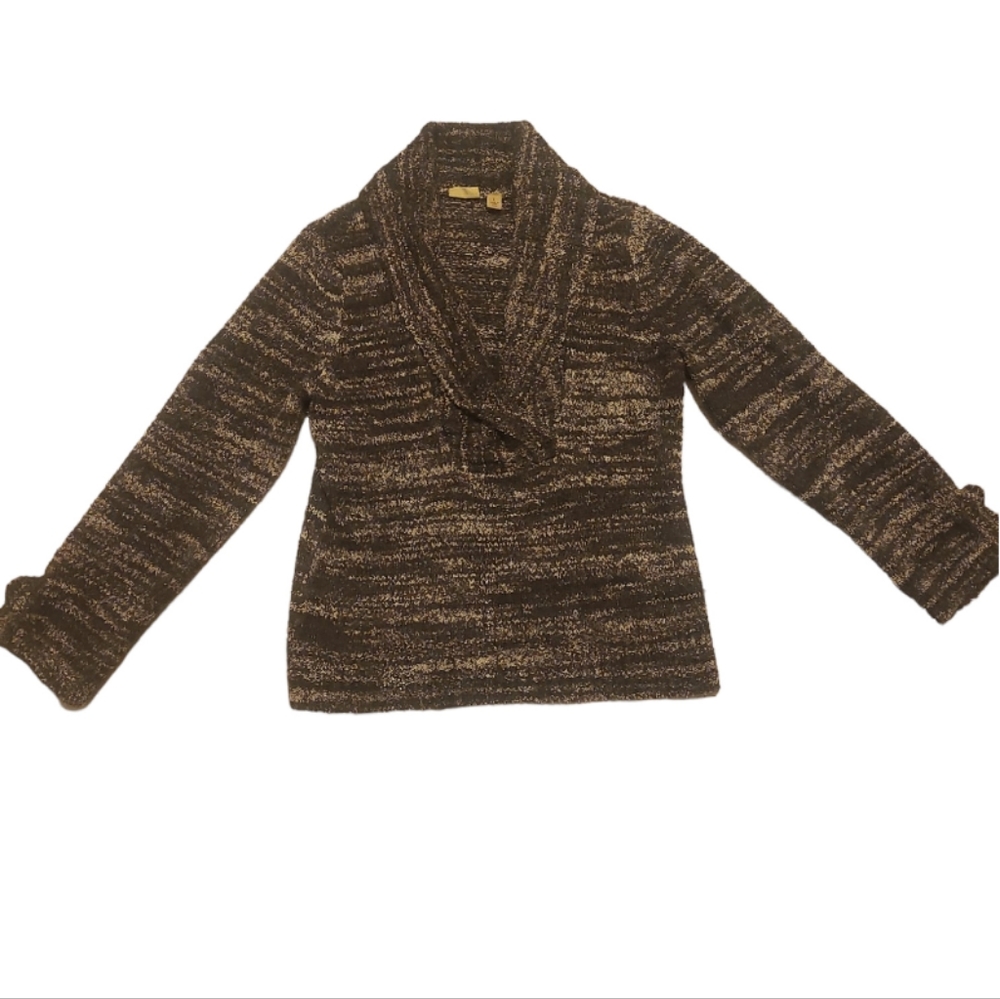 Caslon Cozy Brown Sweater Size L